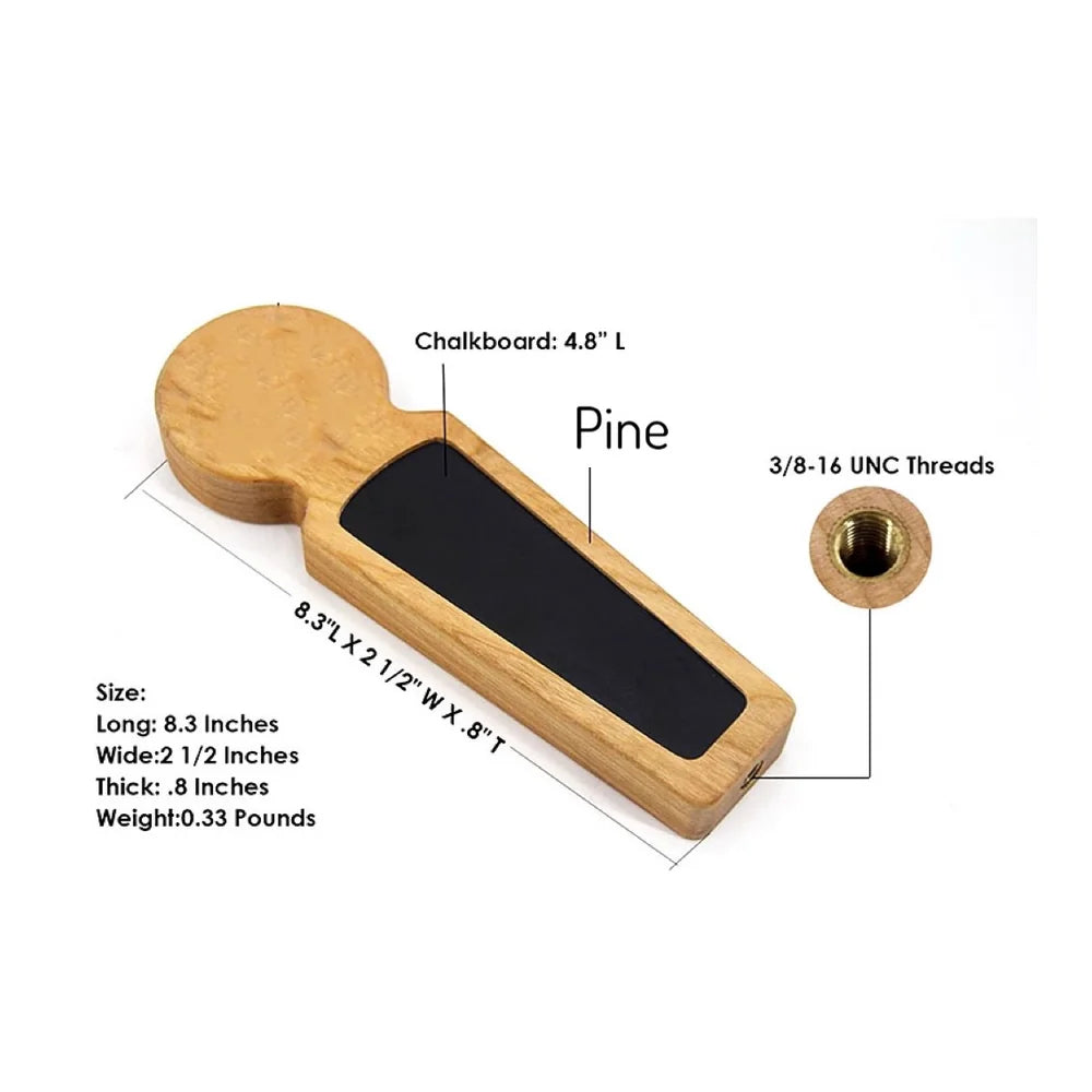 Wooden Tap Handle — Blank — Equipment from Mike's Liquors San Francisco