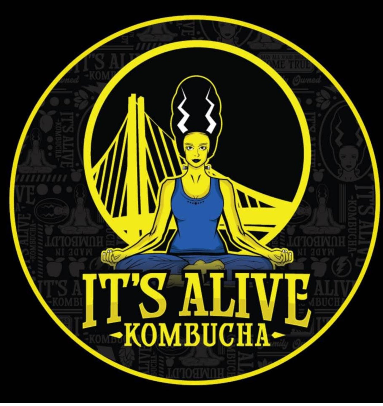 It's Alive Crisp Apple Kombucha Keg (5G)
