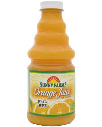 Jugo de Naranja Sunny Farms (botella de 64 oz)