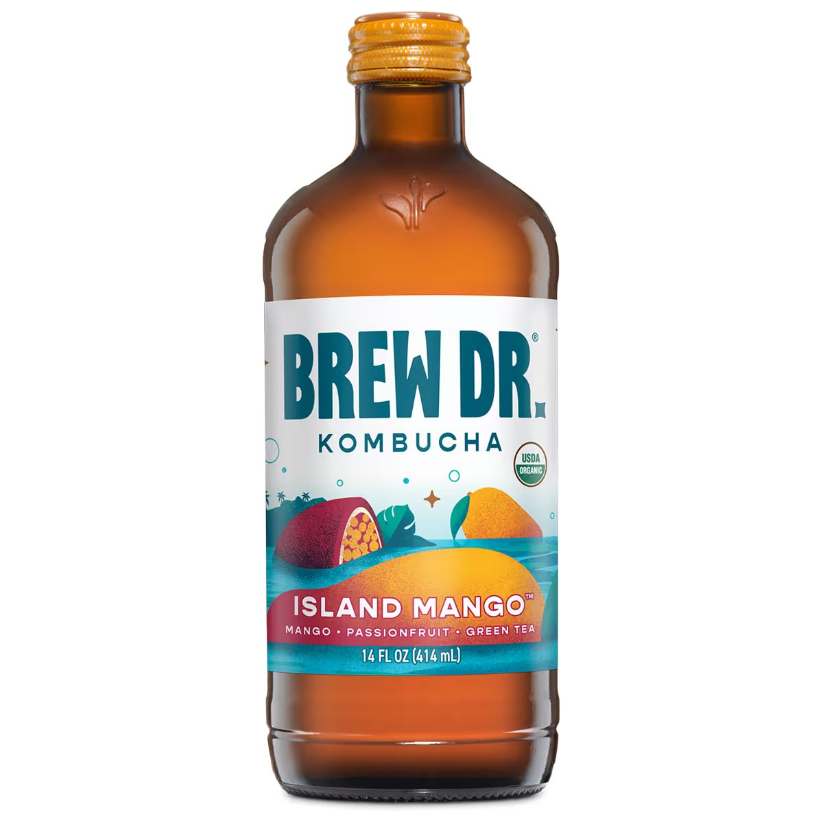 Brew Dr. Island Mango Kombucha