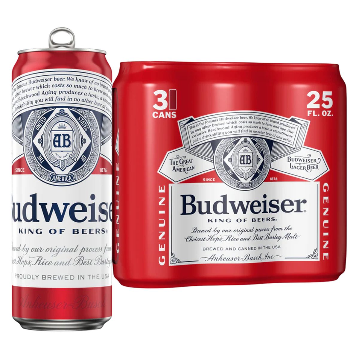 Budweiser 25oz