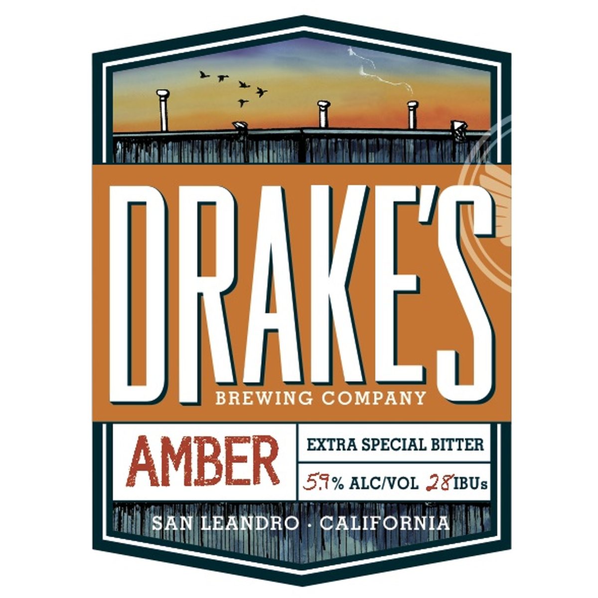 Drake's Amber keg — available for delivery from Mike's Liquors San Francisco