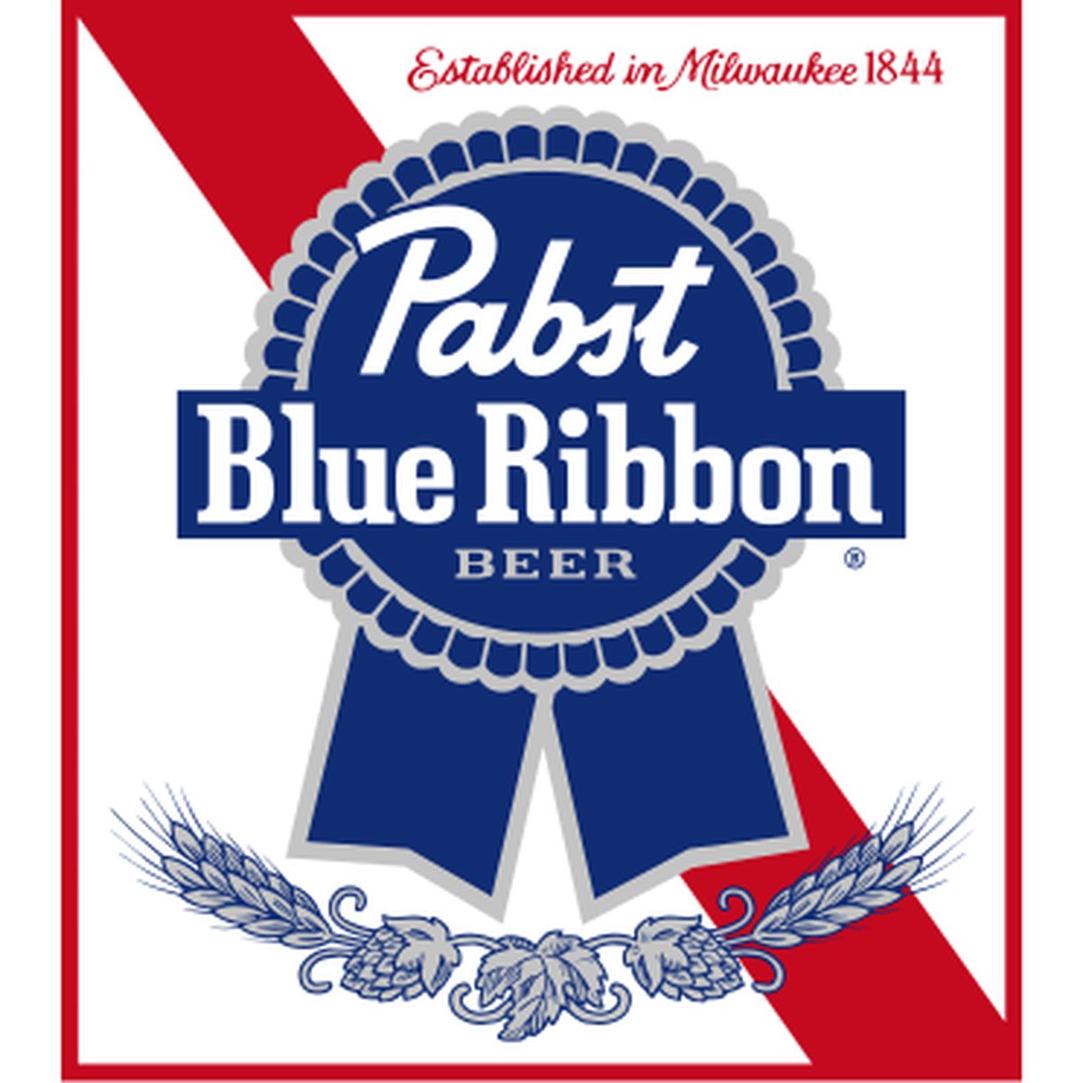 Pabst Blue Ribbon keg — available for delivery from Mike's Liquors San Francisco