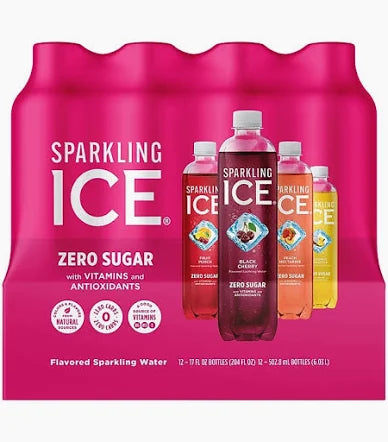 Sparkling Ice Fresa (botella de 17 oz)