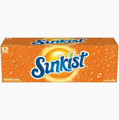 Refresco de Naranja Sunkist (lata de 355 ml)