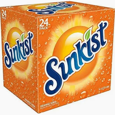 Refresco de Naranja Sunkist (lata de 355 ml)